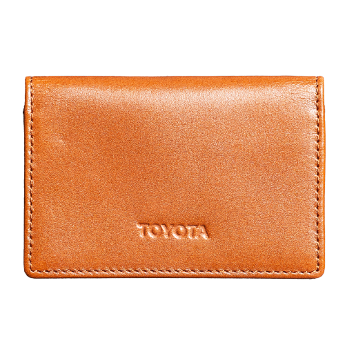 حامل بطاقات جلد